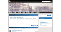 Desktop Screenshot of dom-bjelovar.hr